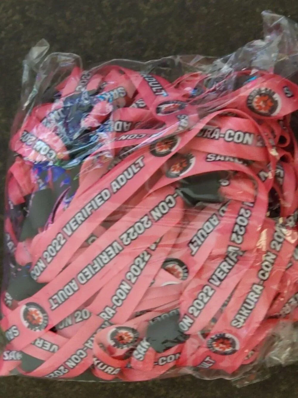Sakura Con 2022 Wristbands 50 Count